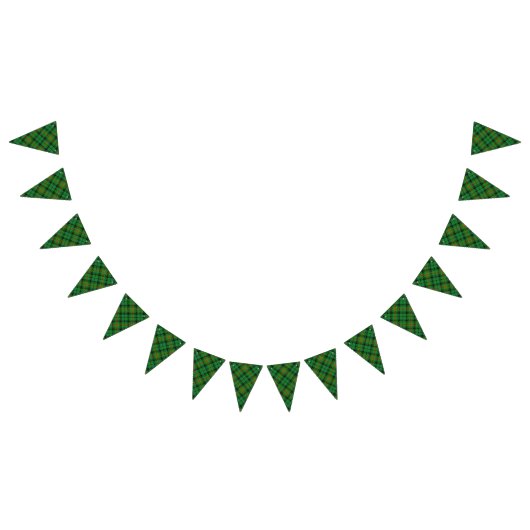 Scottish Clan Urquhart Tartan Wimpelkette (Alle)