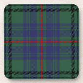 Scottish Clan Walker Tartan Kariert Getränkeuntersetzer (Vorderseite)