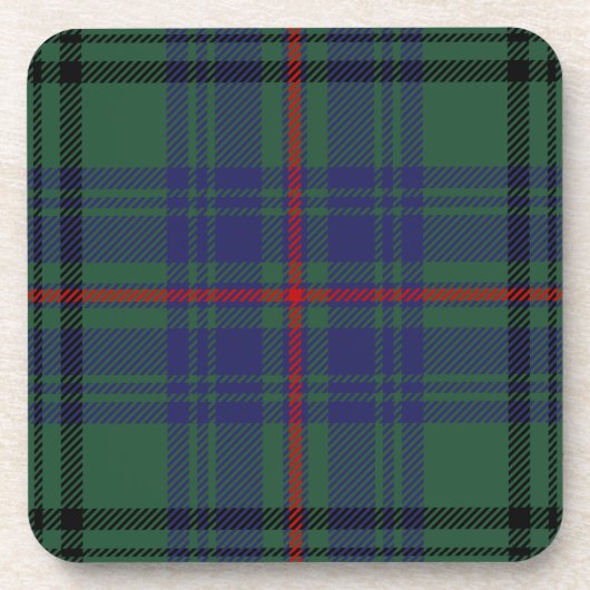 Scottish Clan Walker Tartan Kariert Getränkeuntersetzer (Vorderseite)