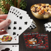 Scottish Clan Wallace Tartan Deck Spielkarten (In Situ)
