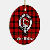 Scottish Clan Wallace Wappen Abzeichen benutzerdef Keramik Ornament (Rechts)