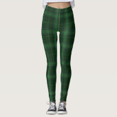 Scottish Clan WALSH Tartan Irische Karierte Leggin Leggings (Vorderseite)