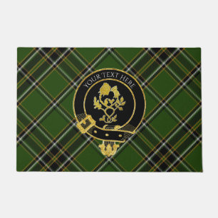 Scottish Clan Wappen Rose Thistle Tartan Fußmatte