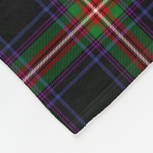 Scottish Clan Watt Tartan Kariert Fleecedecke (Ecke)