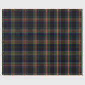 Scottish Clan Watt Tartan Kariert Geschenkpapier (Flach)