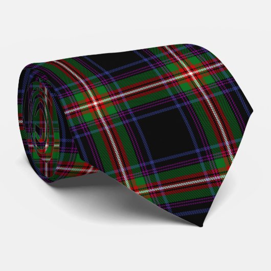 Scottish Clan Watt Tartan Kariert Krawatte (Gerollt)