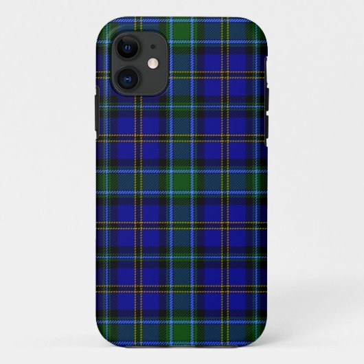 Scottish Clan Weir Tartan Kariert Case-Mate iPhone Hülle (Rückseite)
