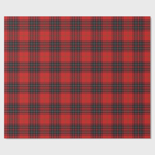 Scottish Clan Wemyss Scottish Tartan Geschenkpapier (Flach)