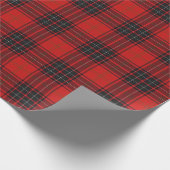 Scottish Clan Wemyss Scottish Tartan Geschenkpapier (Ecke)