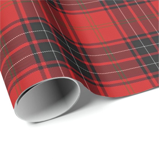 Scottish Clan Wemyss Scottish Tartan Geschenkpapier (Rolleneckpunkt)