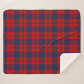Scottish Clan Witherspoon Tartan Kariert Sherpadecke (Vorderseite (Horizontal))