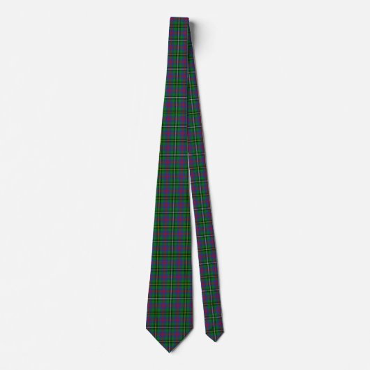 Scottish Clan Wood Tartan Kariert Krawatte (Vorderseite)