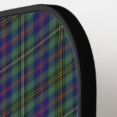 Scottish Clan Wood Wappen & Tartan Custom Pickleball Schläger (Linke Seite)