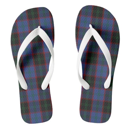 Scottish Clan Zuhause Tartan Badesandalen (Fußbett)