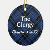 Scottish Clergy Tartan Keramikornament (Links)