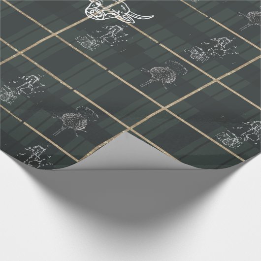 Scottish Collection 4 Wrapping Paper Geschenkpapier (Ecke)
