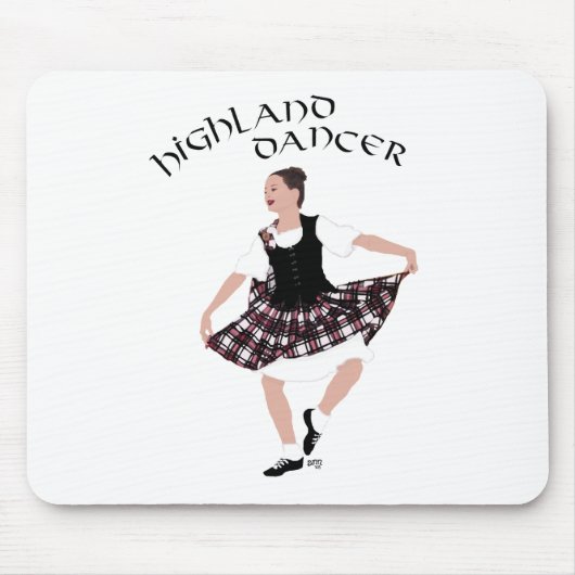 Scottish Country Dancer Mousepad (Vorne)