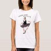 Scottish Country Dancer T-Shirt (Vorderseite)