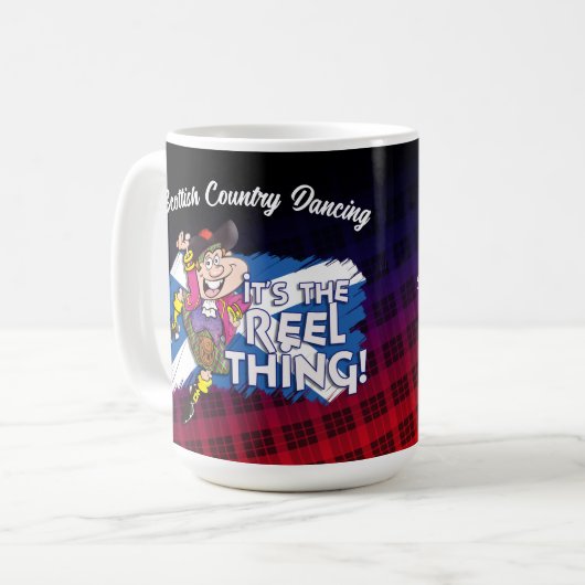 Scottish Country Dancing - Das ist das Elletanz! Kaffeetasse (Vorderseite Links)