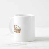 Scottish Cow Sunflower Fall Vibes Coffee Lover 1 Kaffeetasse (Vorderseite Links)
