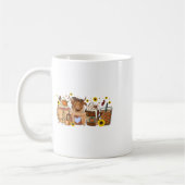 Scottish Cow Sunflower Fall Vibes Coffee Lover 1 Kaffeetasse (Links)