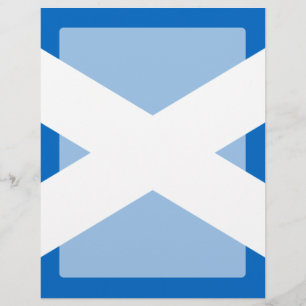 Scottish Cross Scotland Colors