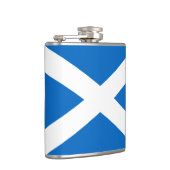 Scottish Cross Scotland Colors Flachmann (Rechts)