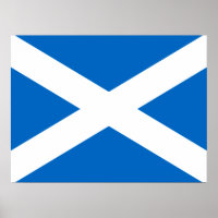 Scottish Cross Scotland Colors