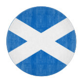 Scottish Cross Scotland Colors Schneidebrett (Vorderseite)