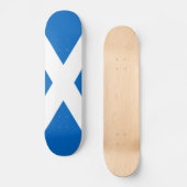 Scottish Cross Scotland Colors Skateboard (Vorderseite)