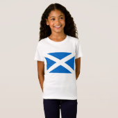 Scottish Cross Scotland Colors T-Shirt (Vorne ganz)