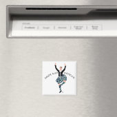 Scottish Dancer Highland Fling Magnet (In Situ (Geschirrspüler))