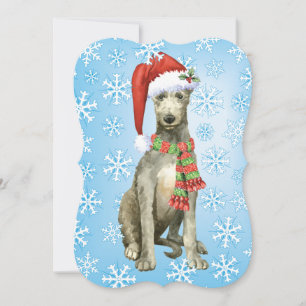 Scottish Deerhound Feiertagskarte