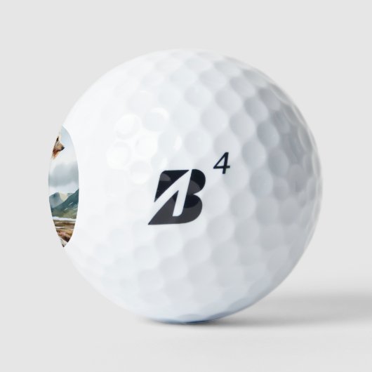 Scottish Deerhound Golfball (Logo)