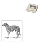 Scottish Deerhound Gummistempel (Stempel)