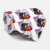 Scottish Deerhound Halloween Candy Krawatte (Gerollt)
