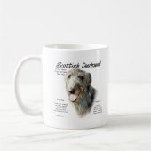 Scottish Deerhound History Design Kaffeetasse (Links)