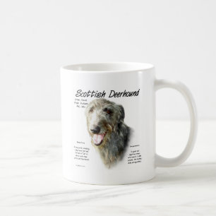 Scottish Deerhound History Design Kaffeetasse