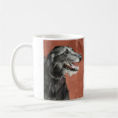 Scottish Deerhound Hundekunst-Tasse Kaffeetasse (Links)