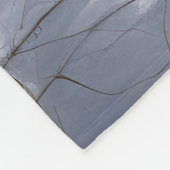 Scottish Deerhound Let It Snow Christmas Fleecedecke (Ecke)