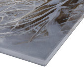 Scottish Deerhound Let It Snow Christmas Schneidebrett (Ecke)