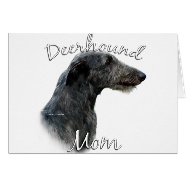 Scottish Deerhound Mama 2 (Vorderseite (Horizontal))