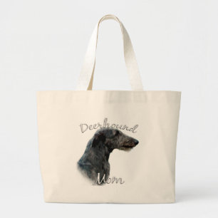 Scottish Deerhound Mama 2 Jumbo Stoffbeutel