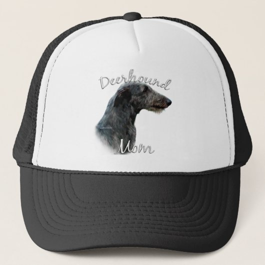 Scottish Deerhound Mama 2 Truckerkappe (Vorderseite)