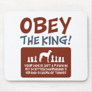 Scottish Deerhound Mousepad