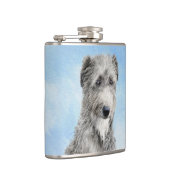 Scottish Deerhound Painting - Niedlich Original Do Flachmann (Rechts)