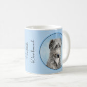 Scottish Deerhound Painting - Niedlich Original Do Kaffeetasse (VorderseiteRechts)