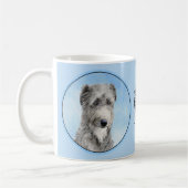 Scottish Deerhound Painting - Niedlich Original Do Kaffeetasse (Links)