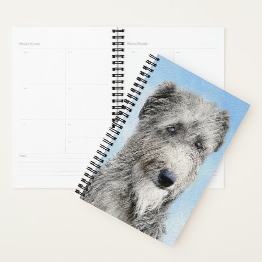 Scottish Deerhound Painting - Niedlich Original Do Planer (Anzeige)