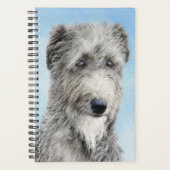 Scottish Deerhound Painting - Niedlich Original Do Planer (Vorderseite)